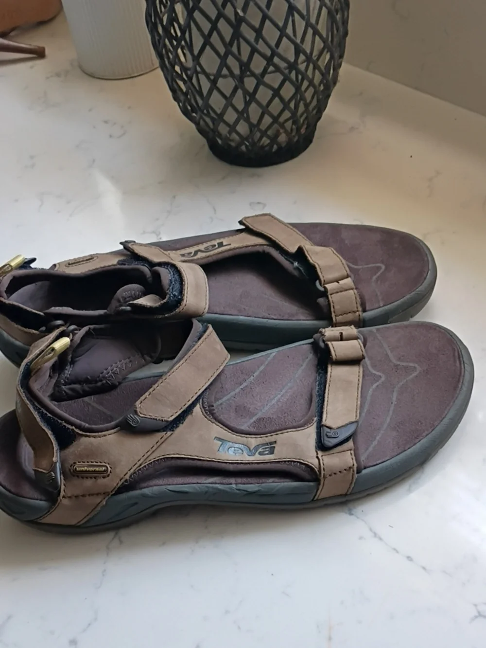 Teva adjustable straps